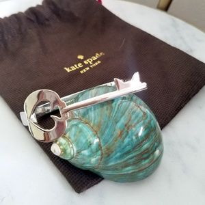 Kate Spade Silver Key Bangle Bracelet